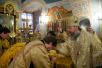 Служение епископа Дмитровского Александра в день своего тезоименитства