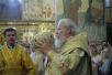 Служение Святейшего Патриарха Алексия и крестный ход в день памяти свв. равноапп. Кирилла и Мефодия