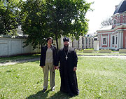 Посол Израиля в России посетила московское подворье Православной Церкви в Америке