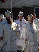Епископ Зарайский Меркурий принял участие в ежегодных торжествах в Свято-Тихоновском монастыре ПЦА