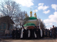 Погребение архиепископа Орловского и Ливенского Паисия