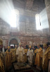 Патриаршее служение в Никольском соборе бывшего Николо-Корельского монастыря