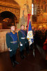 Освящение нового знамени Президентского полка
