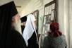 Посещение Святейшим Патриархом Кириллом храмов Соловецкой обители и музея монастыря