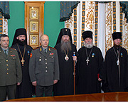 Клирики Хабаровской епархии награждены медалями Министерства обороны РФ