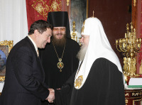 Встреча Святейшего Патриарха Алексия с тамбовским губернатором