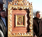 В Высоко-Петровский монастырь из США возвращен чудотворный список Казанской иконы Божией Матери