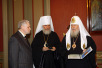 Встреча Святейшего Патриарха Алексия с председателем Совета Федерации С.М. Мироновым