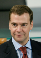 Президент Дмитрий Медведев поздравил Святейшего Патриарха Московского и всея Руси Алексия II с днем интронизации