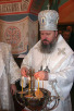 Освящение епископом Дмитровским Александром храма при колонии &#8470; 2 в Зеленограде