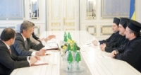 В Киеве состоялась встреча президента Украины Виктора Ющенко с делегацией Константинопольского Патриархата