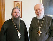Блаженнейший митрополит Киевский Владимир встретился с представителем Православной Церкви в Америке