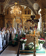 Предстоятель Русской Православной Церкви совершил панихиду по приснопамятному Святейшему Патриарху Алексию II