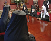 Встреча Святейшего Патриарха Московского и всея Руси Кирилла с Блаженейшим Папой и Патриархом Александрийским и всей Африки Феодором II