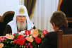 Встреча Святейшего Патриарха Алексия с президентом Украины Виктором Ющенко