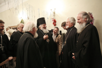 На Патриаршем подворье Николо-Перервинского монастыря состоялось чествование протоиерея Владимира Чувикина