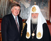 Предстоятель Русской Церкви принял посла Канады в России