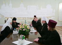 Святейший Патриарх Алексий встретился с Блаженнейшим Христофором, архиепископом Пражским, митрополитом Чешских земель и Словакии