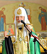 Слово Святейшего Патриарха Кирилла по окончании молебна в Александро-Невском соборе Нижнего Новгорода