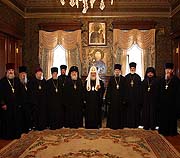 Святейший Патриарх Кирилл открыл заседание Епархиального совета города Москвы