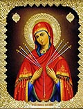 В Барнаул доставлена икона Божией Матери 'Семистрельная'