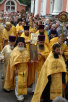 Патриаршее богослужение на Антиохийском подоворье в Москве