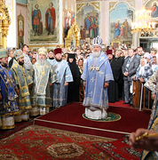 Слово Святейшего Патриарха Кирилла по окончании Божественной литургии в Корецком монастыре