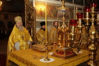 В день cобора вселенских учителей и святителей в Московской Духовной академии состоялось праздничное богослужение