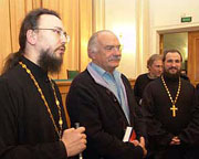 Никита Михалков встретился со студентами Московской духовной академии
