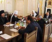 Заседание Попечительского совета благотворительного фонда поддержки русских святынь на Святой Горе Афон прошло в Москве