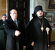 Епископ Даугавпилсский Александр встретился с послом России в Латвии
