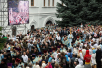 Патриарший визит на Украину. День четвертый. Торжественное богослужение в Успенской Святогорской лавре.