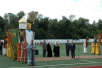 Визит Святейшего Патриарха Алексия в Серпухов (28.07.2005). Посещение Владычного монастыря и встреча с общественностью города.