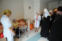 Святейший Патриарх Кирилл посетил Дом милосердия в Минске