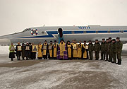 Крестный ход по воздуху прошел в Тамбовской епархии