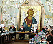 Святейший Патриарх Алексий возглавил 18-е совместное заседание Советов по изданию 'Православной энциклопедии'
