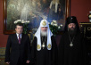 Встреча Святейшего Патриарха Кирилла с губернатором Ярославской области С. Вахруковым