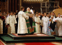 К церемонии подписания Акта о каноническом общении были составлены специальные молитвы
