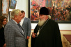 Посещение Святейшим Патриархом Алексием художественной галереи Ильи Глазунова