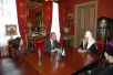Встреча Святейшего Патриарха Алексия с послом Греции в России г-ном И. Клисом