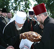 Митрополит Киевский Владимир посетил с архипастырским визитом Николаевскую епархию