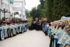 Патриарший визит на Украину. День четвертый. Торжественное богослужение в Успенской Святогорской лавре.