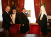 Встреча Святейшего Патриарха с губернатором Тюменской области и правящим архиереем Тобольско-Тюменской епархии