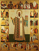 Список иконы Дионисия после реставрации выставлен в музее-заповеднике 'Коломенское'