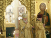 Патриаршее служение в канун Недели Православия в храме Богоявления Господня бывшего Богоявленского монастыря