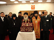 Мощи великомученика Димитрия Солунского доставлены из Санкт-Петербурга обратно в Салоники