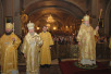 Всенощное бдение в Богоявленском кафедральном соборе в канун дня памяти святителя Николая