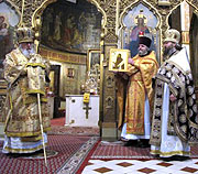 Православная Церковь в Америке передала частицу мощей прп. Силуана Афонского строящемуся храму в Таллине