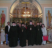 Делегация Антиохийской Православной архиепископии Северной Америки посетила московское подворье Православной Церкви в Америке