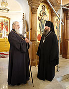 Митрополит Таллинский и всея Эстонии Корнилий посетил московское подворье Православной Церкви в Америке